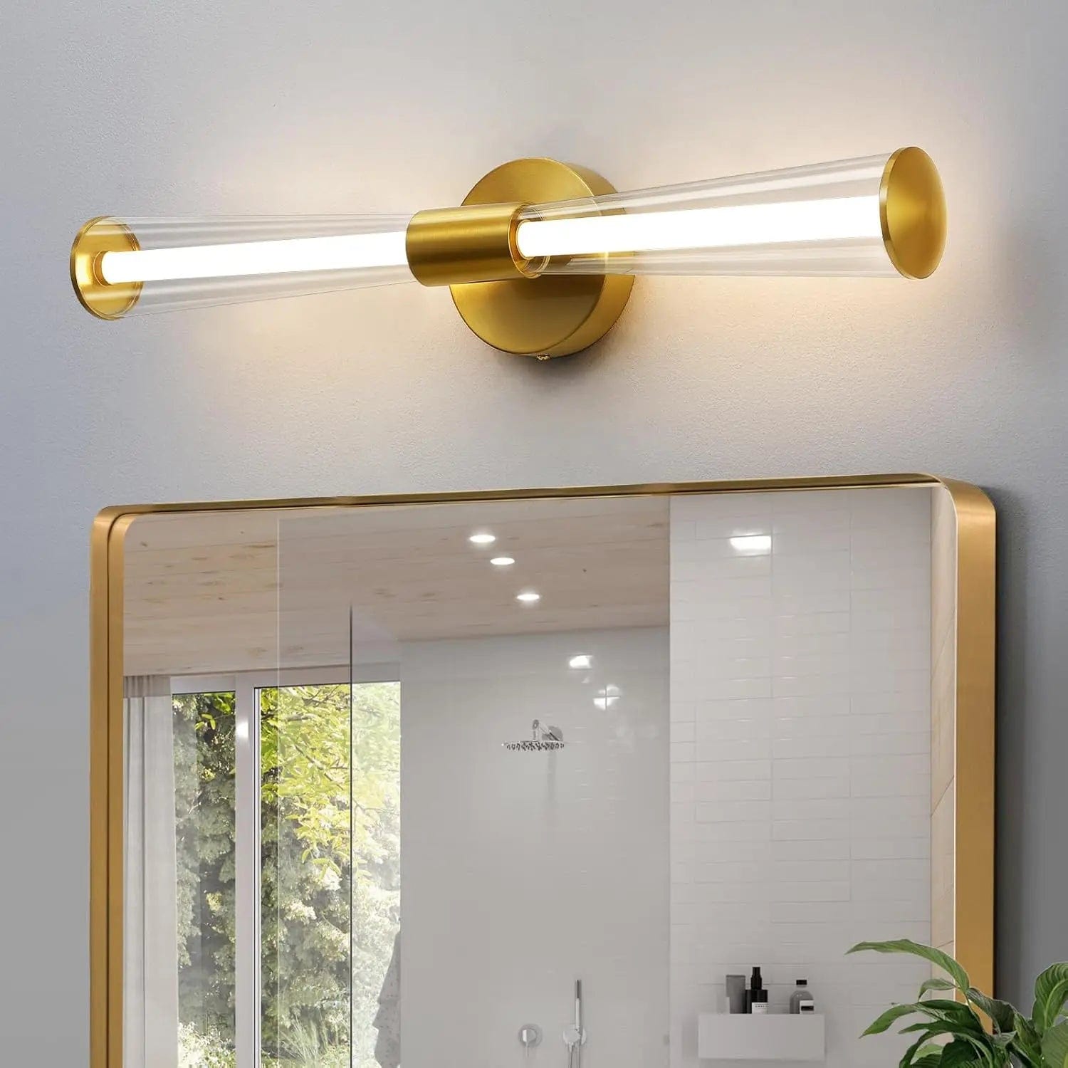 Lumino Tube Wall Mirror Light Harold Electricals