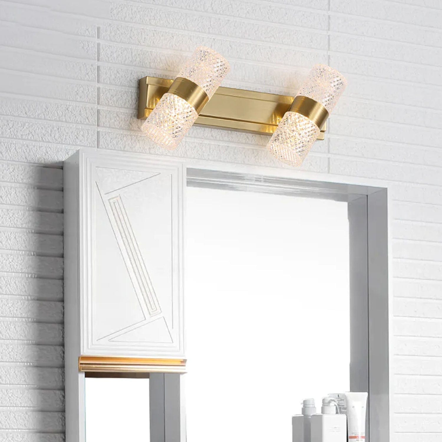GlowLite Acrylic Wall Mirror Light Harold Electricals
