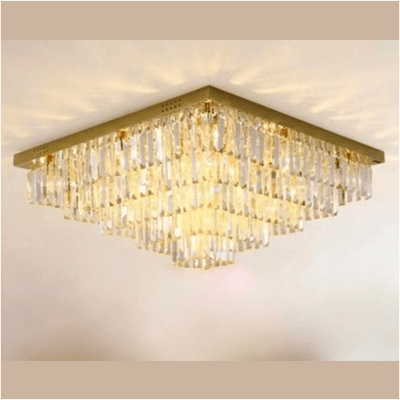modern design square shape crystal chandelier
