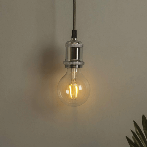 Edison hanging shop light fixture