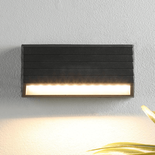 Black Metal Outdoor Wall Facade Light – Harold Electricals
