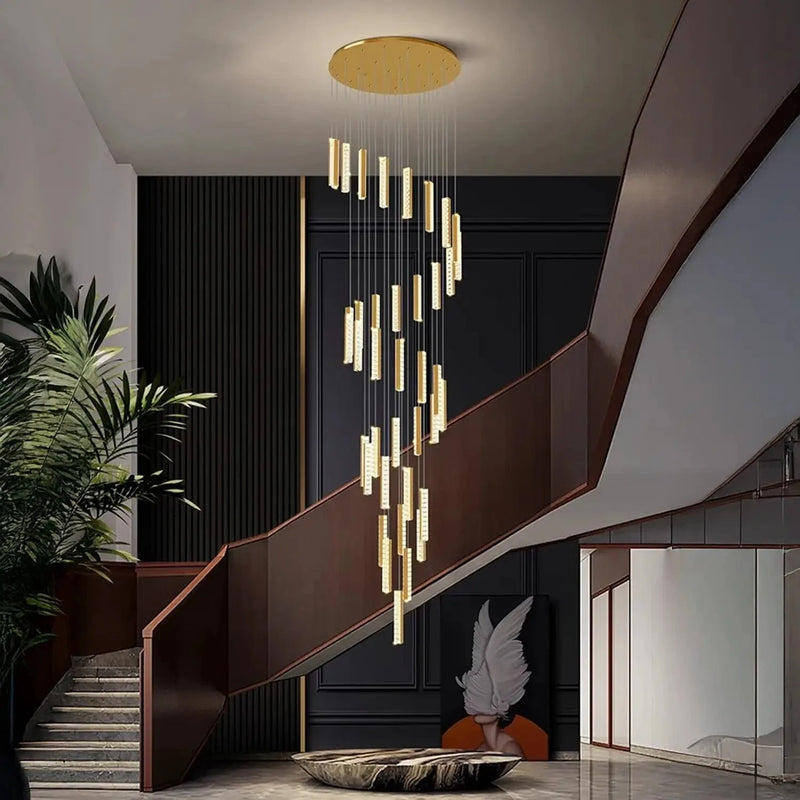 Helix Luxe Duplex Chandelier