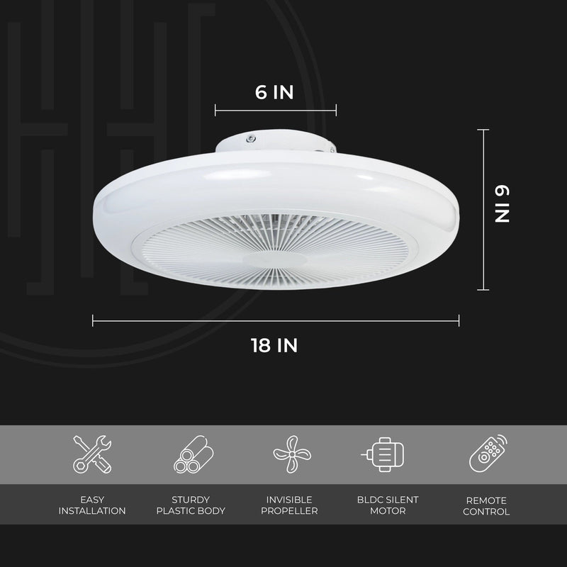 Aura Wardrobe Fan Light