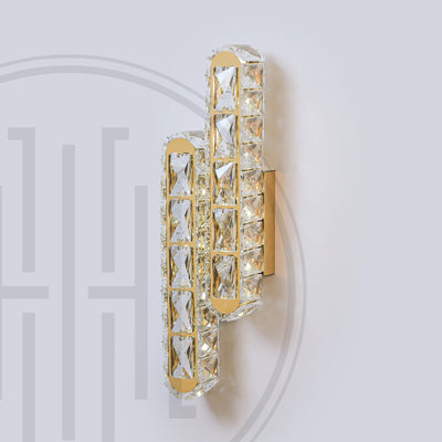 Crystal Loop Wall Light