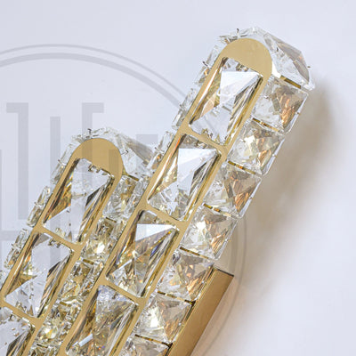 Crystal Loop Wall Light