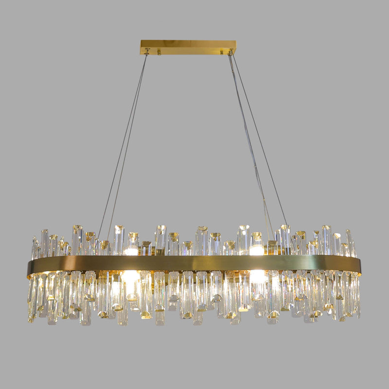 Arctic Glow Dining Chandelier