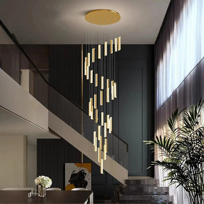 Helix Luxe Duplex Chandelier