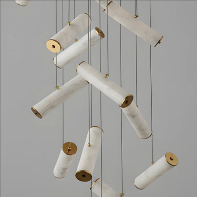 Alure Stone Duplex Chandelier