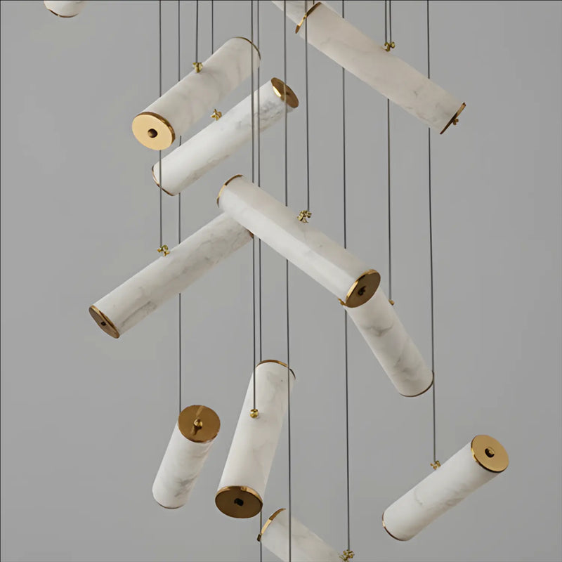 Alure Stone Duplex Chandelier