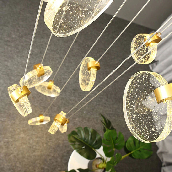 Buy Crystal Attaquant Duplex Chandelier – Harold Electricals