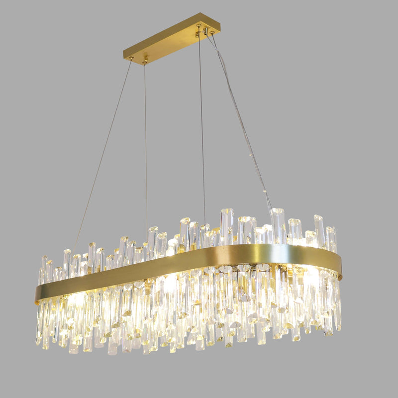 Arctic Glow Dining Chandelier