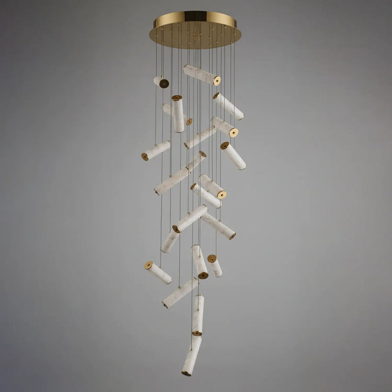 Alure Stone Duplex Chandelier