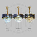 Black Mamba Round Chandelier - Alexa Enabled