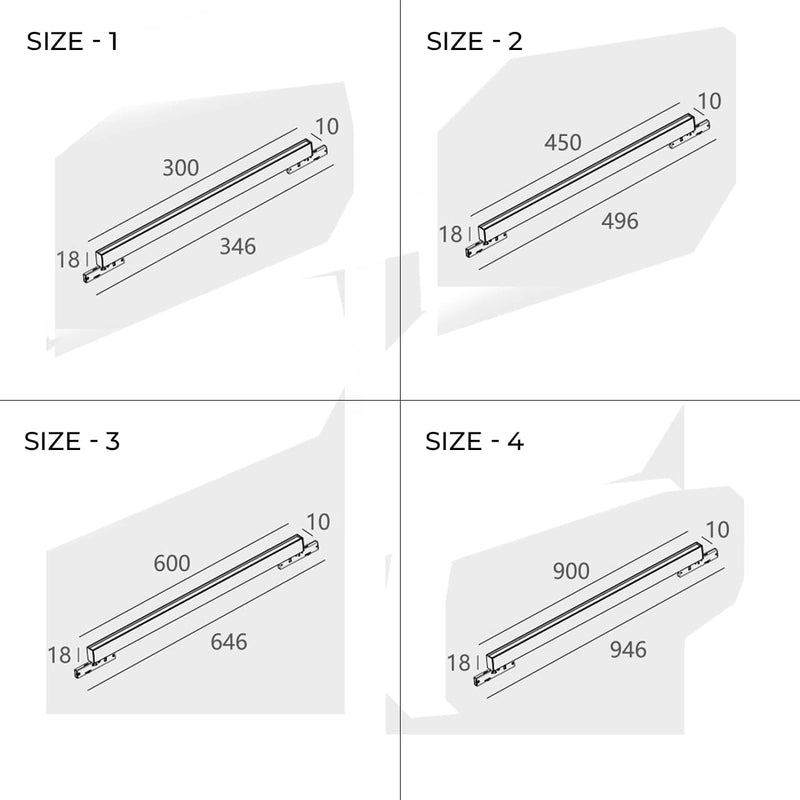 Magnetic Linear Diffused Slimline Series