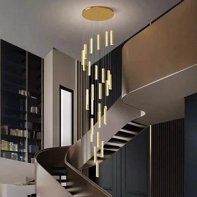 Helix Luxe Duplex Chandelier