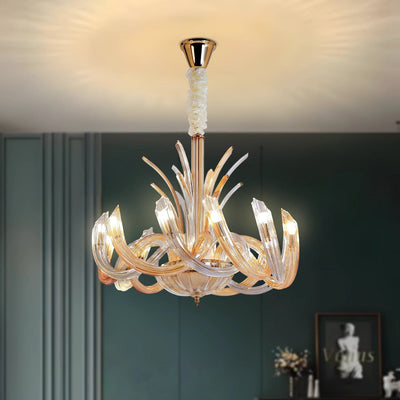 Golden Eclaire Luxe Chandelier