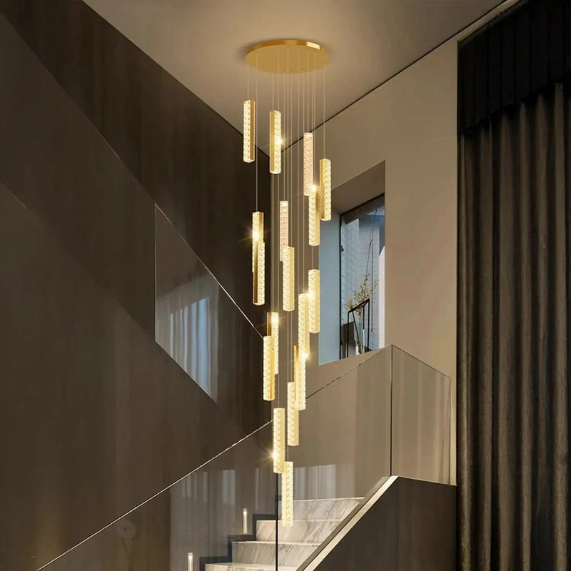 Helix Luxe Duplex Chandelier