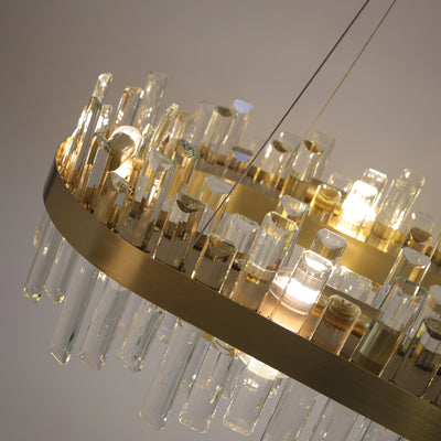 Arctic Glow Dining Chandelier