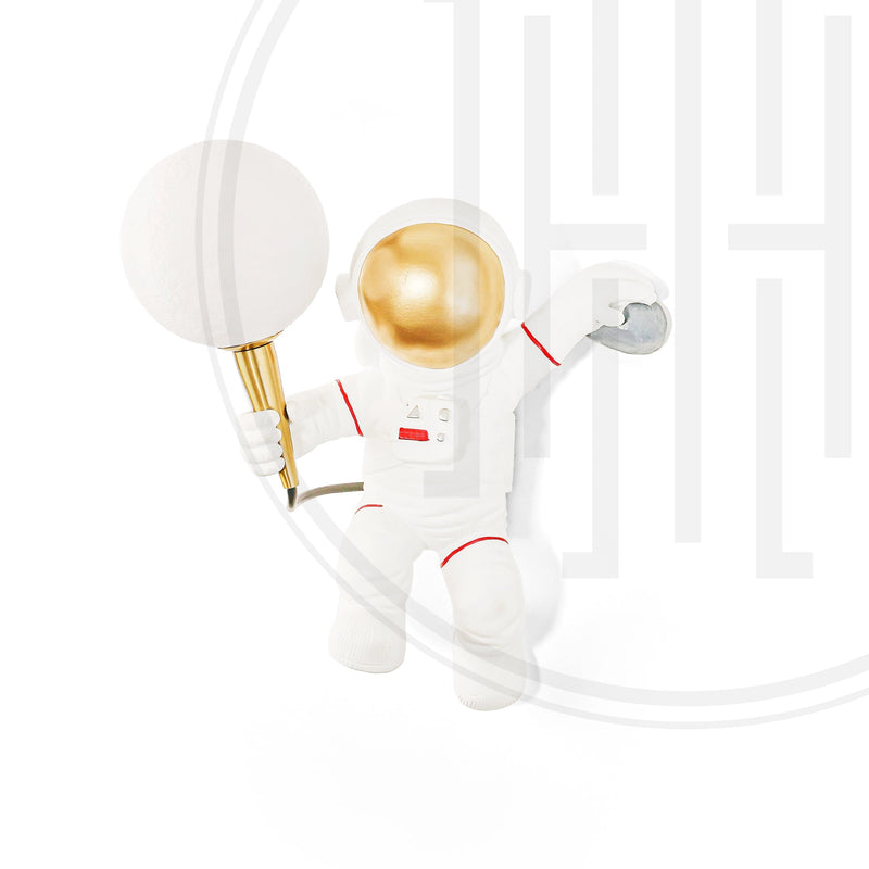 Space Explorer Astronaut Wall Light