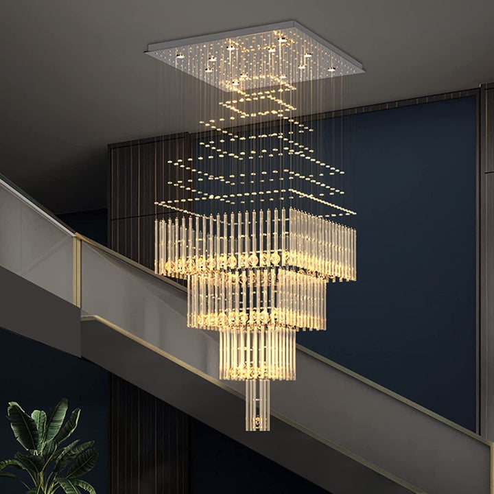 Rubiq Crystal Chandelier – Harold Electricals