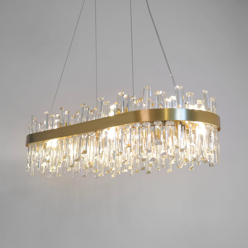 Arctic Glow Dining Chandelier