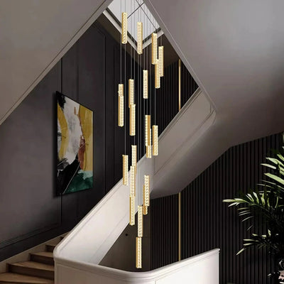 Helix Luxe Duplex Chandelier
