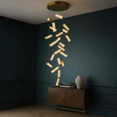 Alure Stone Duplex Chandelier