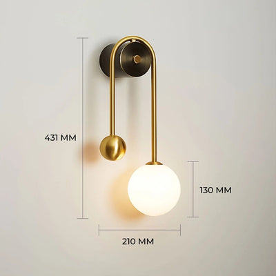 Clou Lavaliere Wall Light