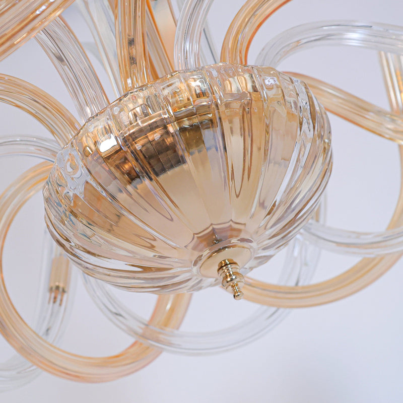 Golden Eclaire Luxe Chandelier