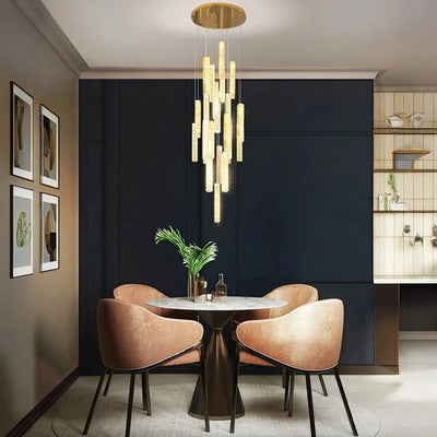 Helix Luxe Duplex Chandelier