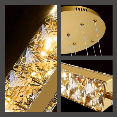 Helix Luxe Duplex Chandelier