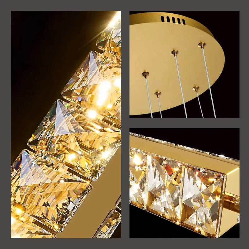 Helix Luxe Duplex Chandelier