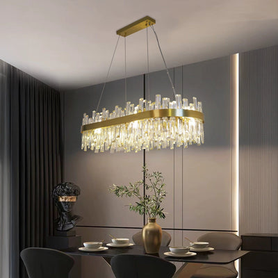 Arctic Glow Dining Chandelier