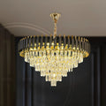 Black Mamba Round Chandelier - Alexa Enabled