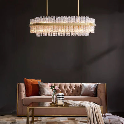 Mirior de Glace Dinning Chandelier