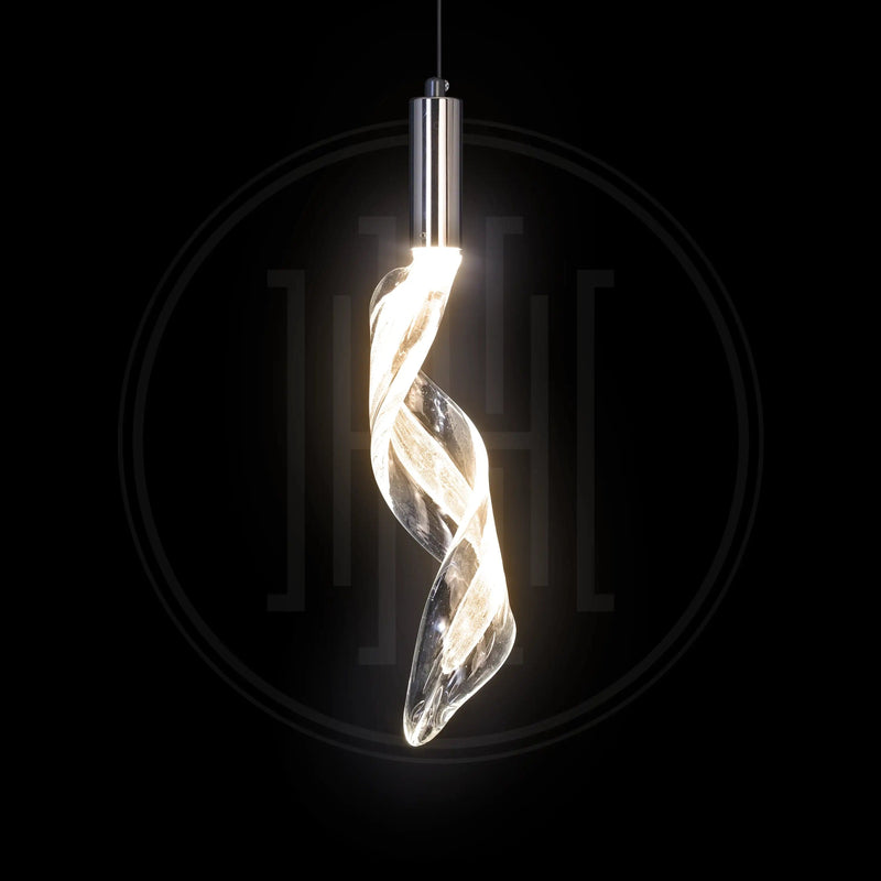 Twilight Spiral Temple Light - Hanging Light for Pooja Room