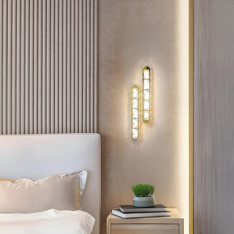 Crystal Loop Wall Light