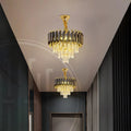 Black Mamba Round Chandelier - Alexa Enabled