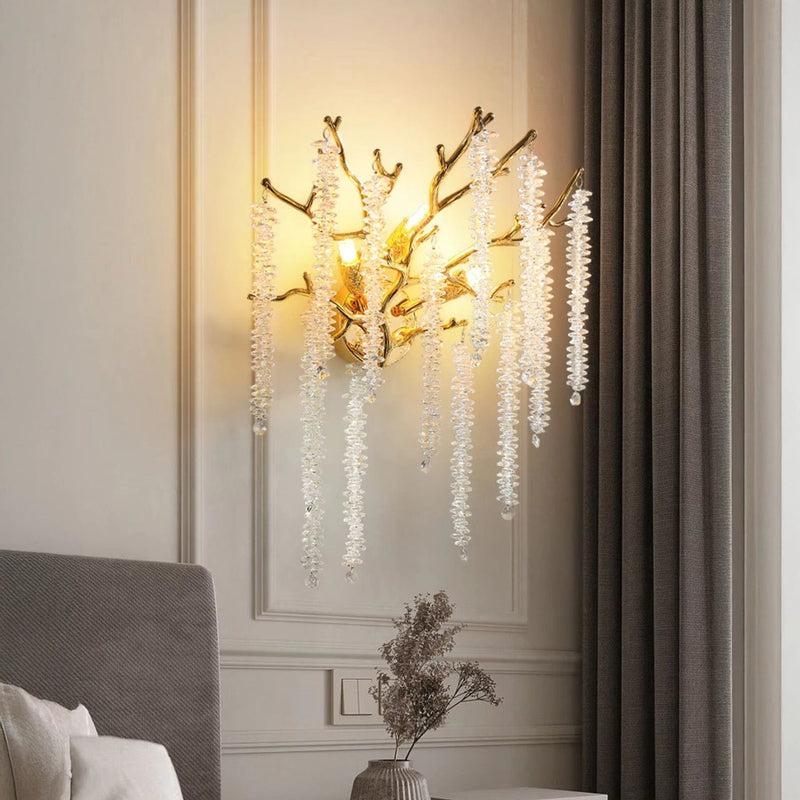 Golden Ivy Wall Light