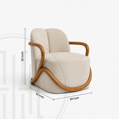 Premium Curva Accent Chair