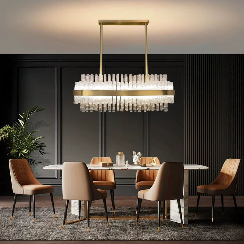 Mirior de Glace Dinning Chandelier