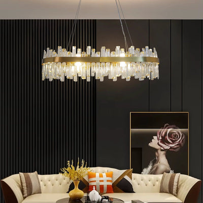 Arctic Glow Dining Chandelier