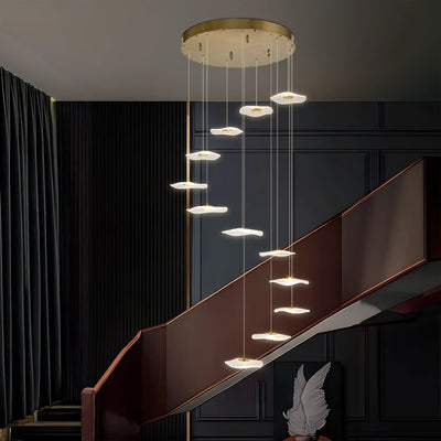 Jelly Fish Acrylic Chandelier