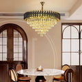 Black Mamba Round Chandelier - Alexa Enabled