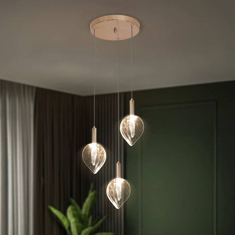 Radiant Vein Temple Light - Hanging Light for Pooja Room