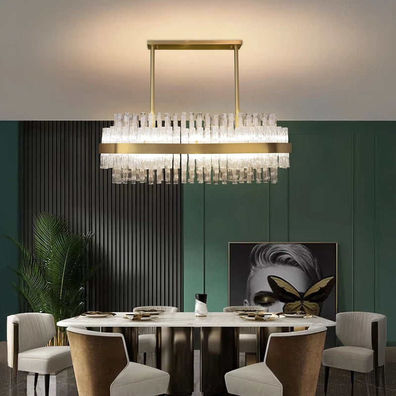 Mirior de Glace Dinning Chandelier