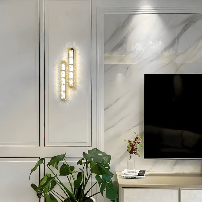 Crystal Loop Wall Light