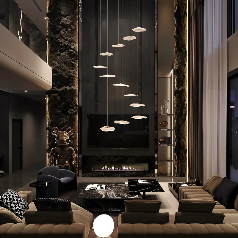 Jelly Fish Acrylic Chandelier