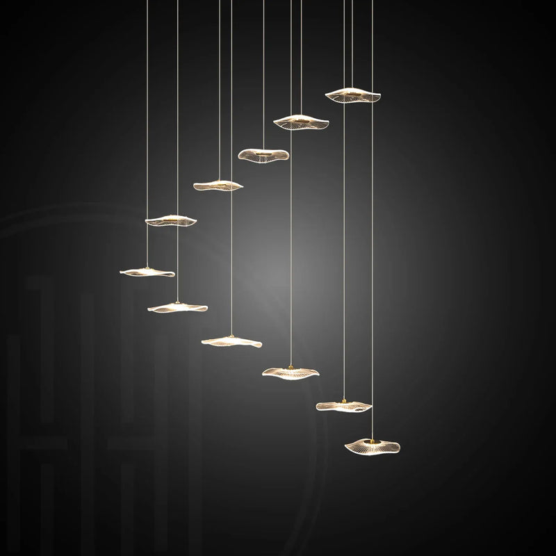 Jelly Fish Acrylic Chandelier