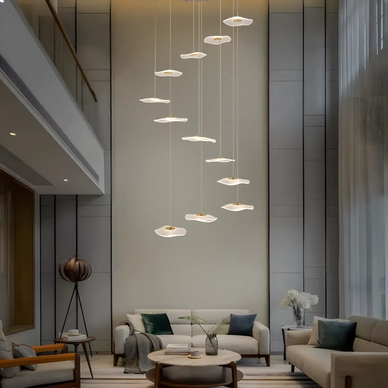 Jelly Fish Acrylic Chandelier